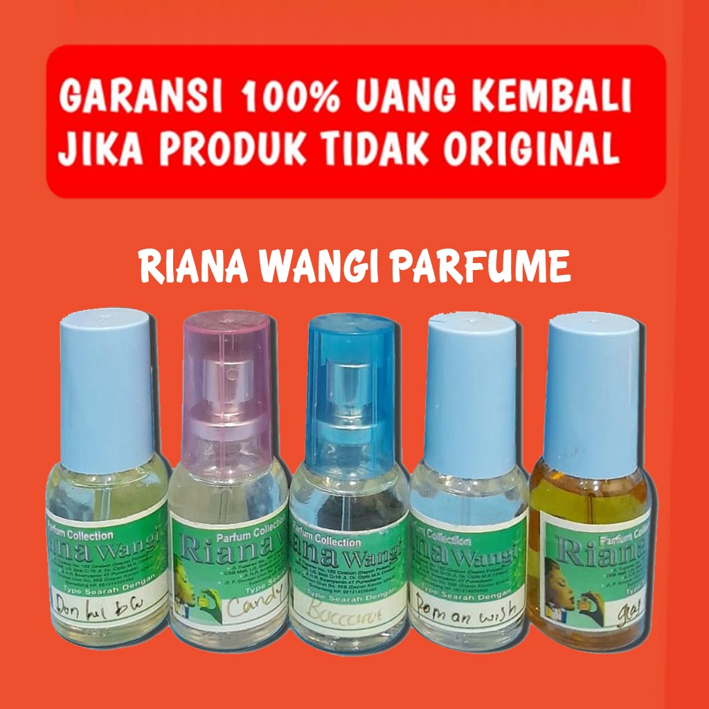 Riana Parfum Series | Parfum Wanita EDP | Original 100% Riana Parfum Cirebon
