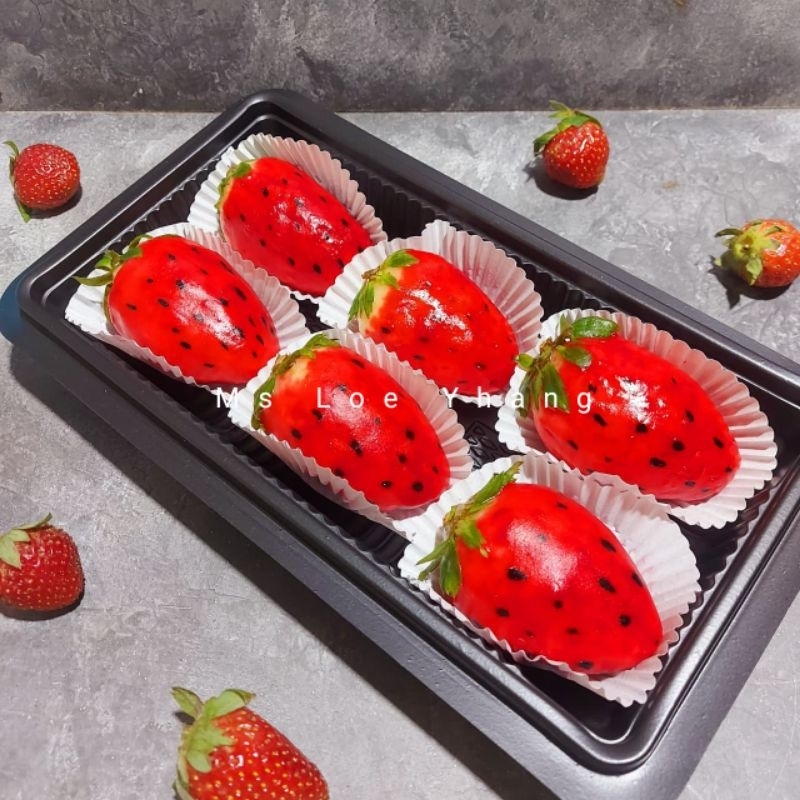

Lukchup Strawberry Viral isi 6 lukcup kueku ms loe yhang
