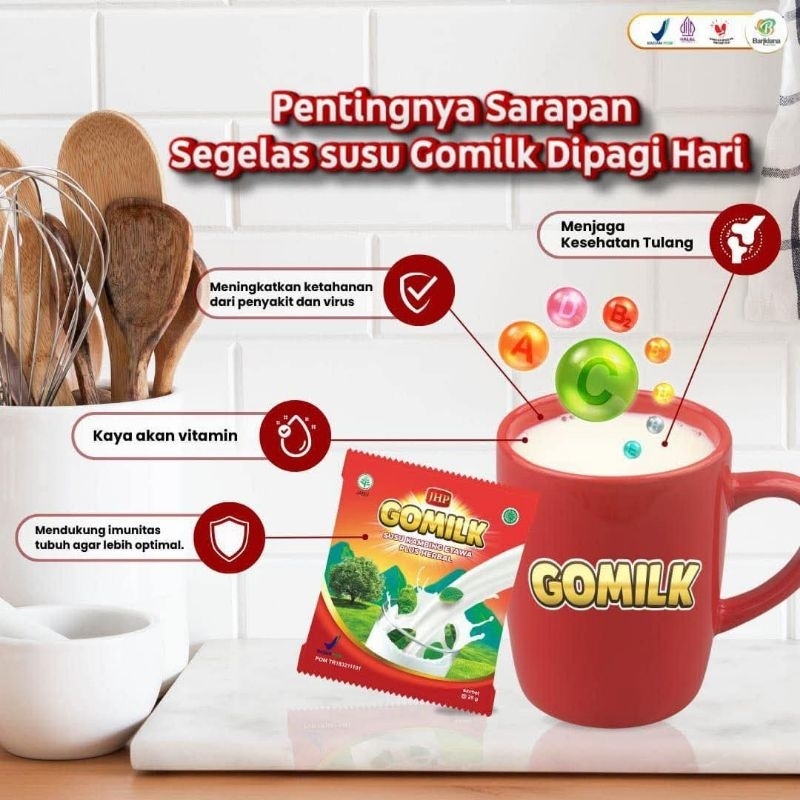 

( AGEN BARIKLANA) GOMILK SACHET // SUSU KAMBING ETAWA PLUS HERBAL KEMASAM SACHET 25 GRAM // BEST SELLER // SUSU KAMBING TIDAK PRENGUS DAN DISUKAI ANAK ANAK // ORIGINAL DARI BARIKLANA