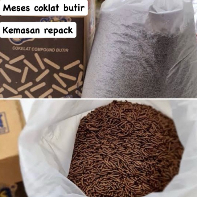 

MESES COKLAT BUTIR 1 KG (REPACK)