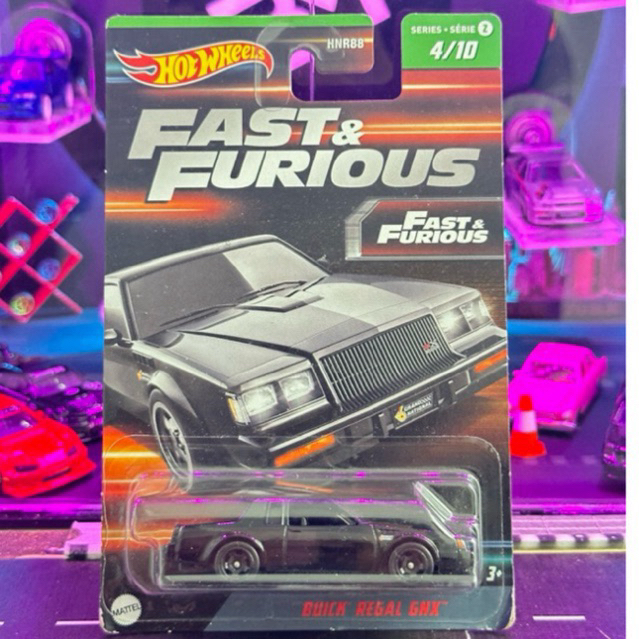 Hot wheels Buick Regal GNX Fast N Furious
