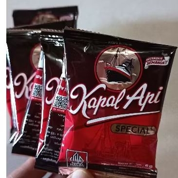 

kopi kapal api special 1 renceng/10 sacset @6g