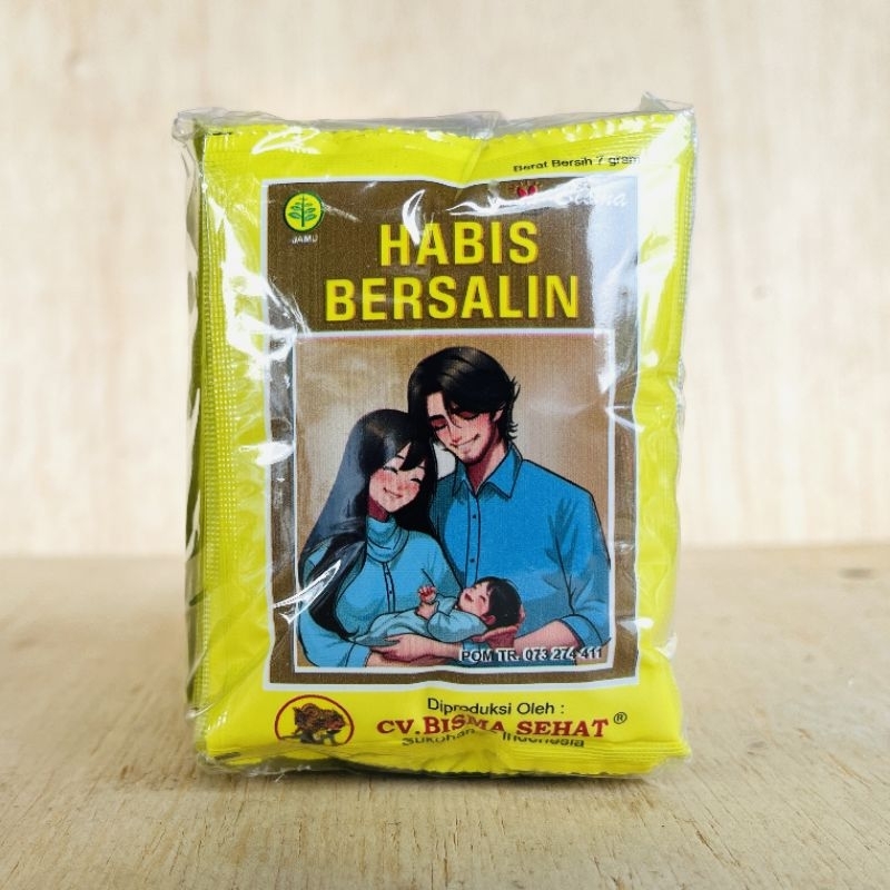 

Jamu serbuk Habis bersalin isi 10 Sachet Bisma Sehat Kemasan Baru