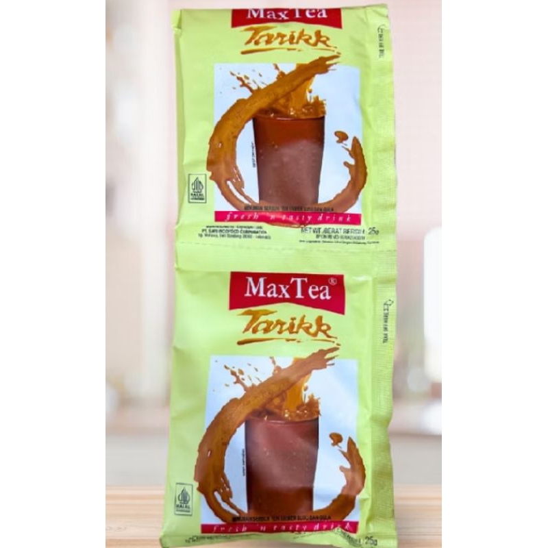 

Maxtea Teh Tarik 25gr (1 Renceng 10 pcs)