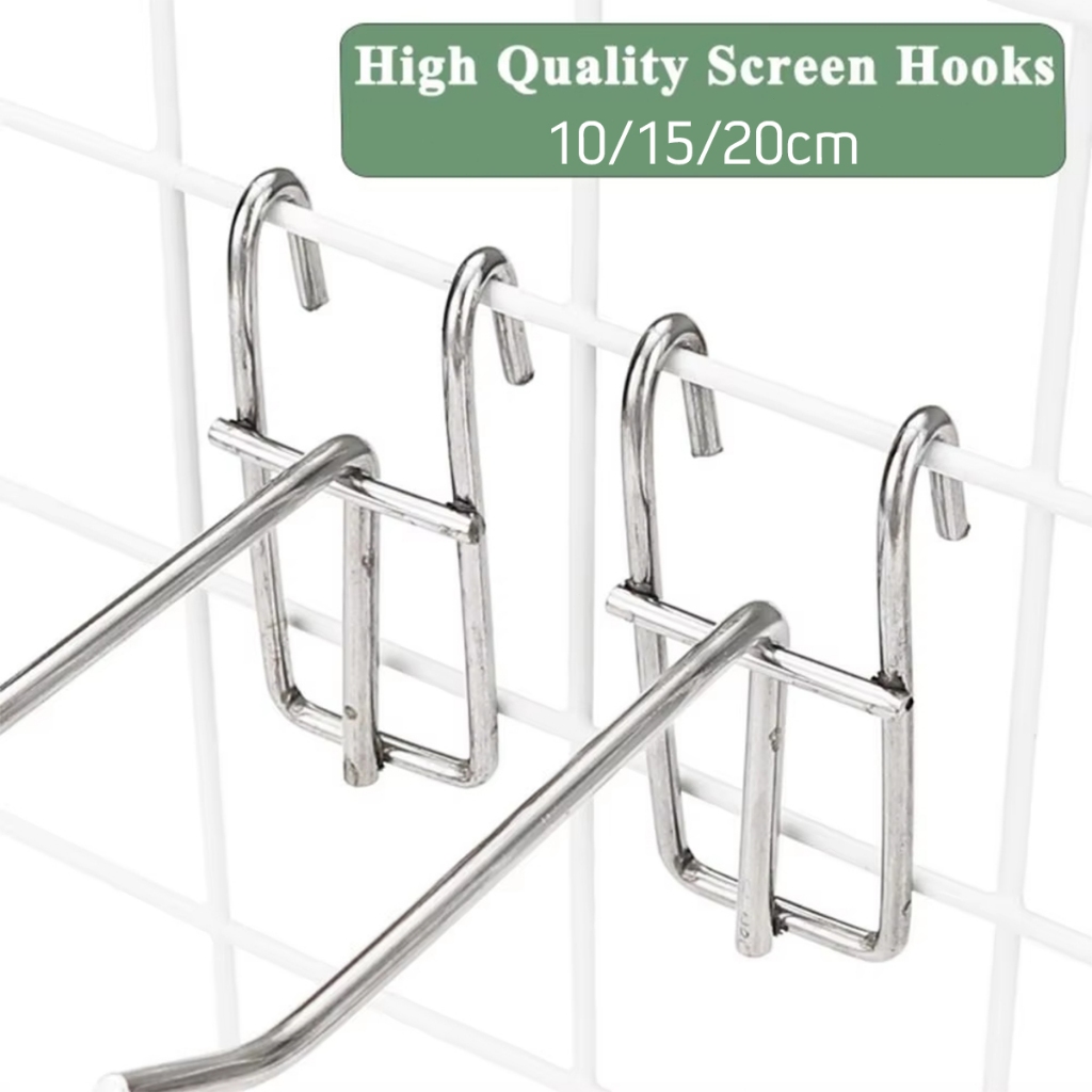 10pcs Gantungan Ram Kawat Single Ram / Cantolan Ram Besi / Cantolan Aksesoris Display / Rak Display 