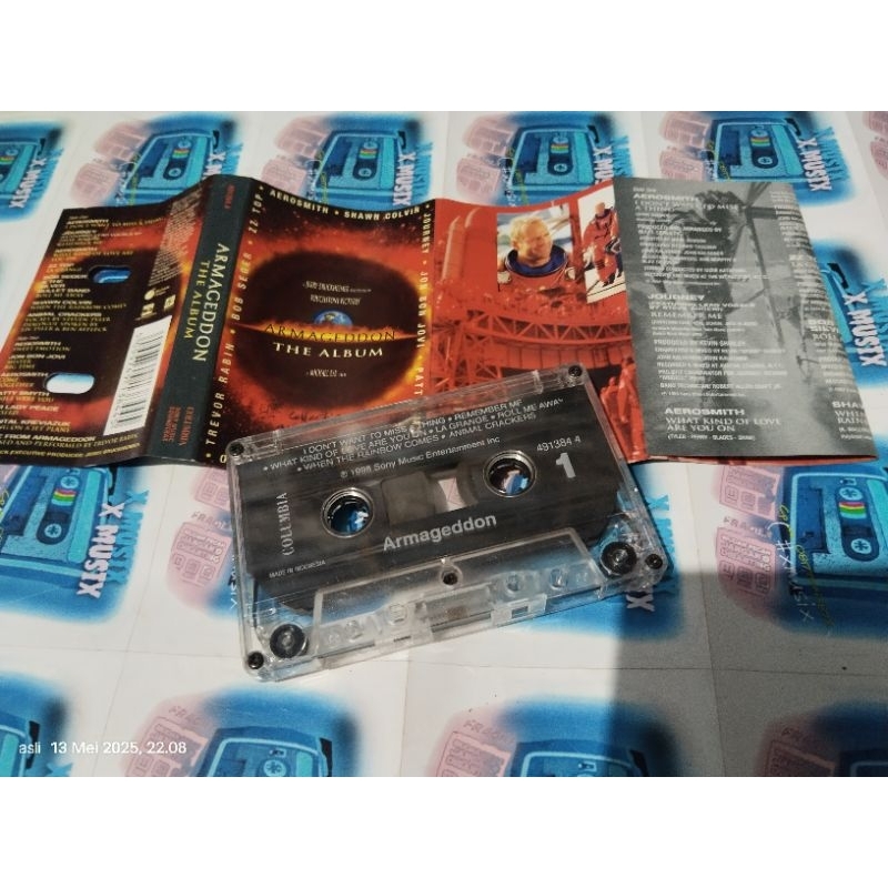 kaset pita ost armageddon