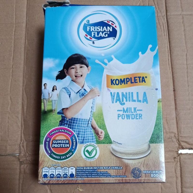 

Frisian Flag Kompleta Rasa Vanila 800gr