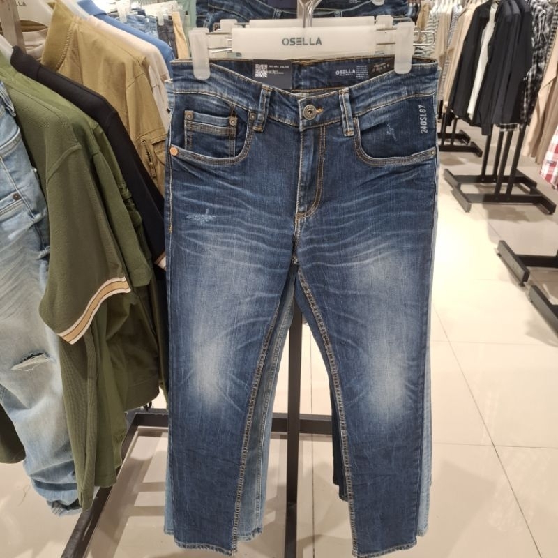 Osella Celana Jeans Denim Pria Laki Laki Original 20876AN0187