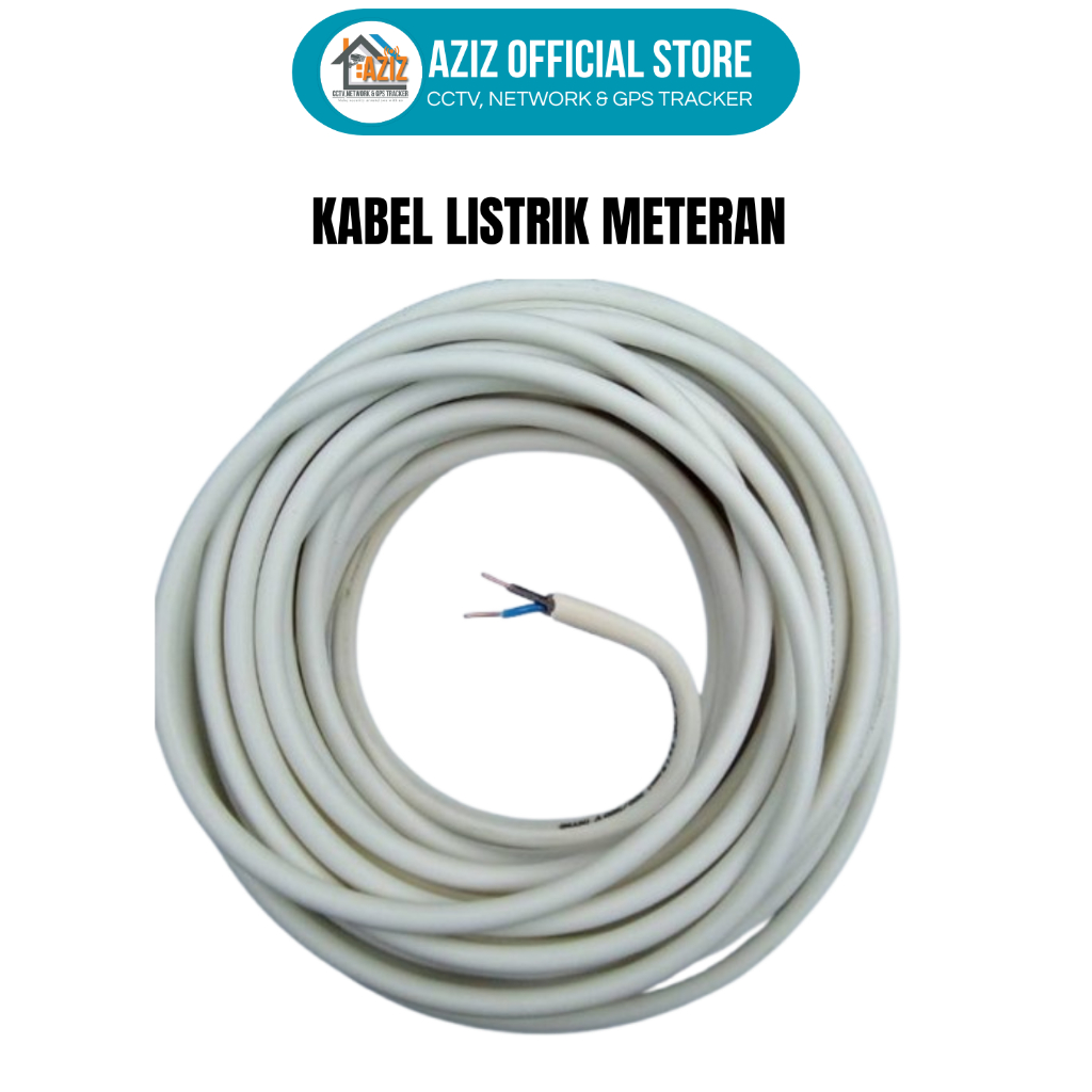 KABEL LISTRIK PUTIH / PER METER