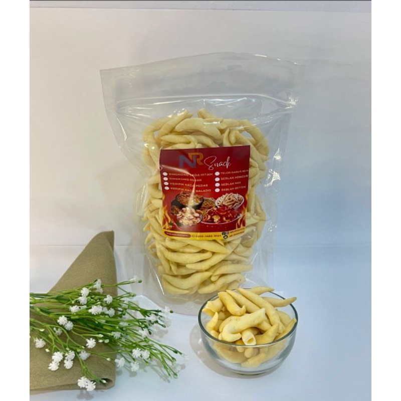 

SNACK CEMILAN TELOR GABUS KEJU RENYAH GURIH