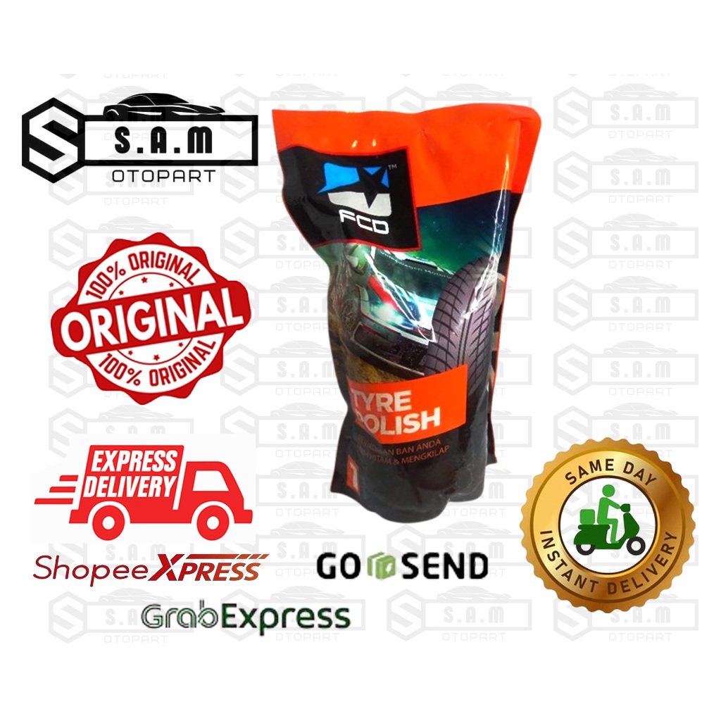 Semir Ban FCD Kemasan 1Kg, Tyre Polish FCD, Semir Ban 1Kg