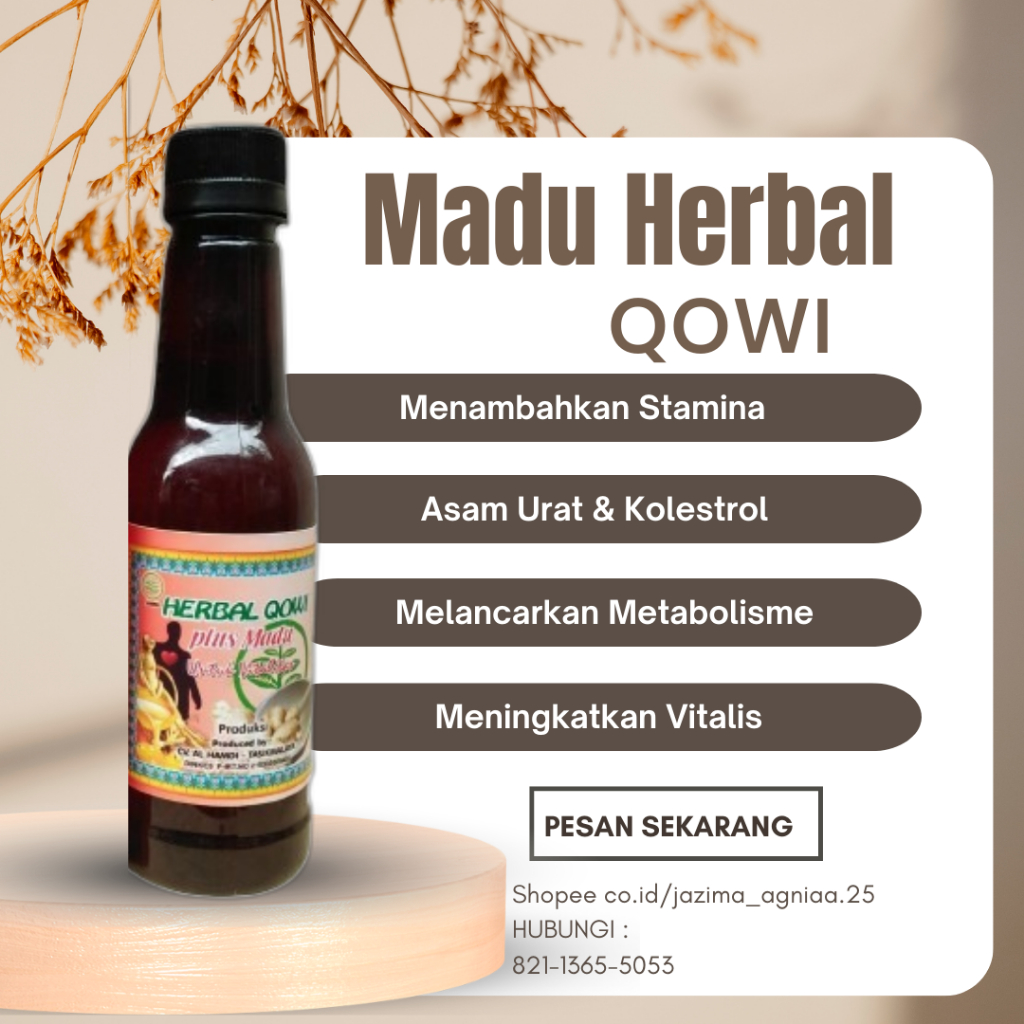 

MaduQowi ObatHerbalDiabetesPalingBagusPenurunKolesterol Dan Asam Urat ObatMeningkatkanDayaTahanTubuh
