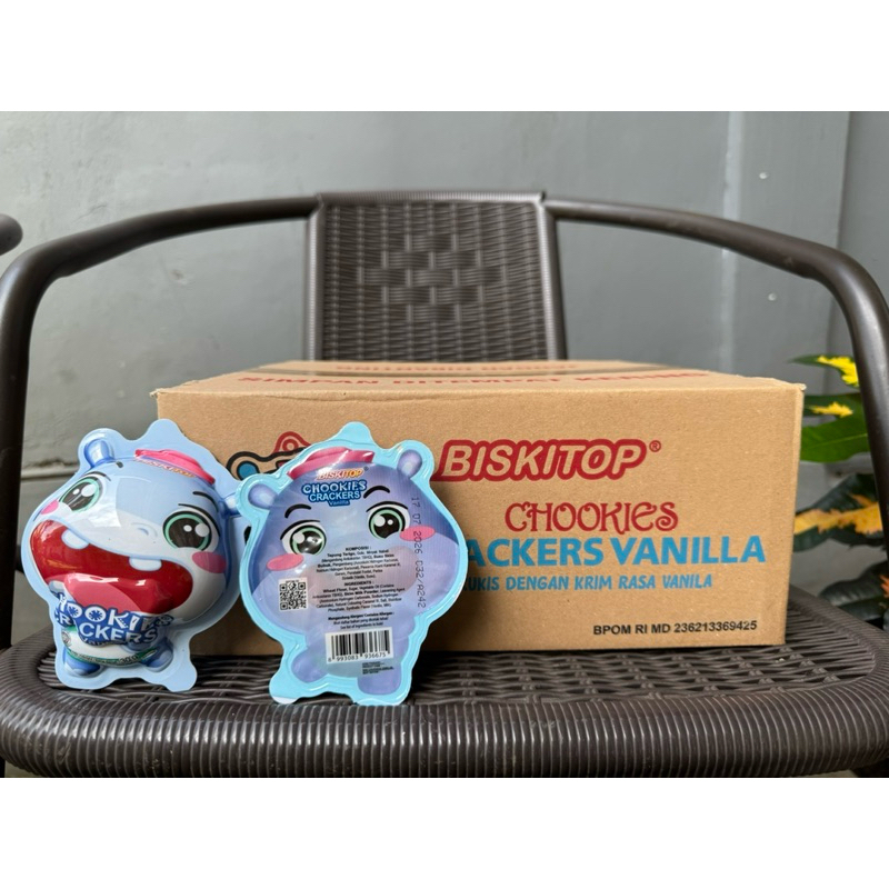 

BISKITOP CHOOKIES CRACKERS VANILA ( isi 10 pcs )