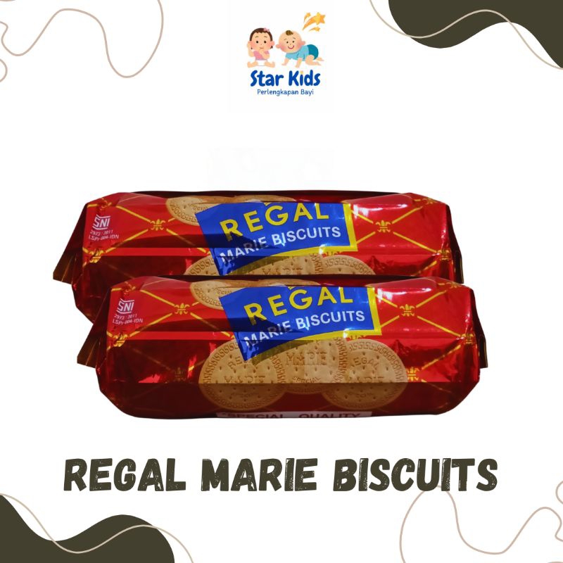 

Regal Marie Biscuits mengandung susu lebih banyak 230 g