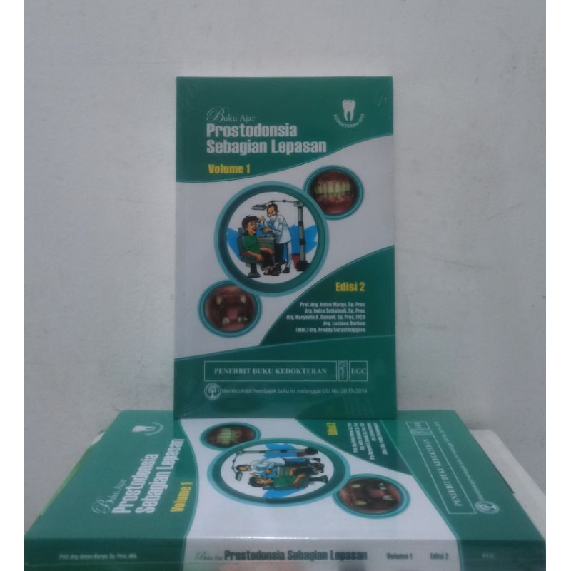Buku Ajar Prostodonsia Sebagian Lepasan Vol.1, Ed. 2