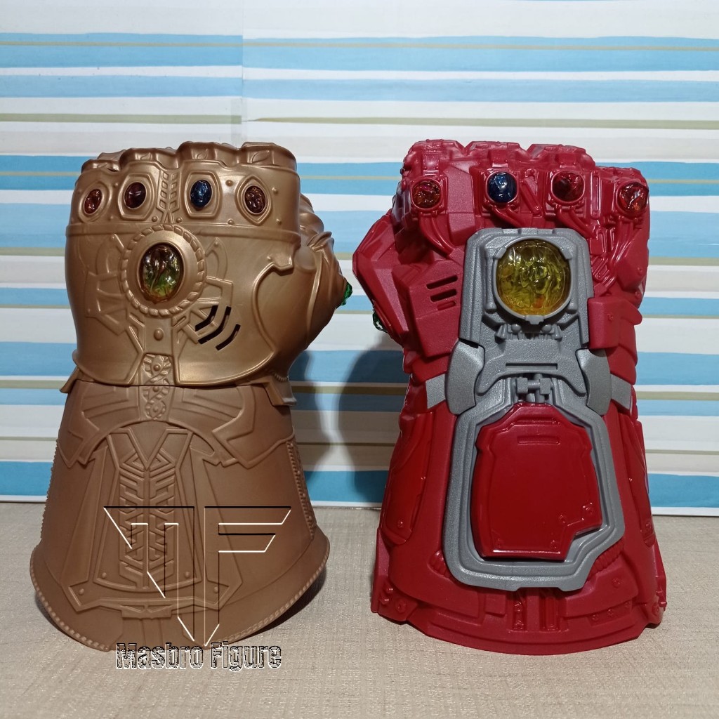 Marvel Avengers THANOS Infinity Electronic Gauntlet Mainan Tangan IRONMAN THANOS HASBRO