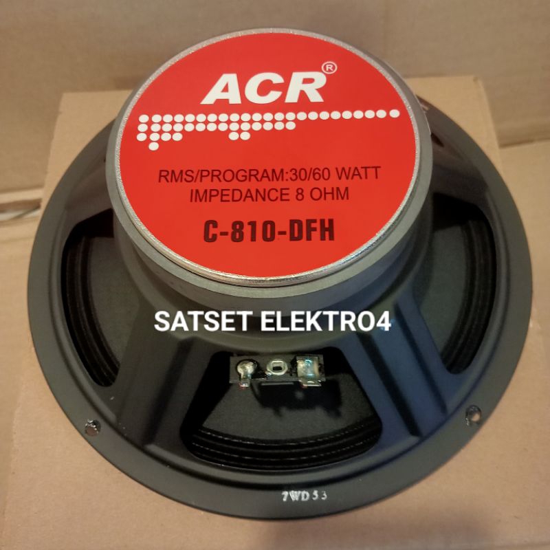 SPEAKER ACR 8 INCH C-810-DFH ACR FULLRANGE