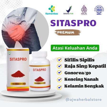 SITASPRO Obat Kencing Sakit Perih dan Keluar Nanah