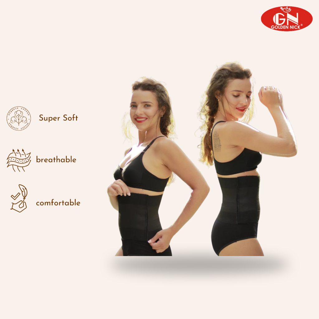Golden Nick- Corset Peramping Perut Perekat Stagen Pasca Melahirkan Stagen Penari Corset Penari COD