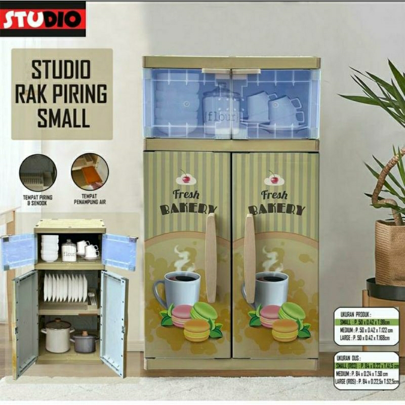 STUDIO RAK PIRING SMALL | RAK PIRING PLASTIK | RAK PIRING KARAKTER