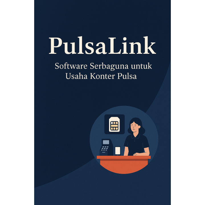 PulsaLink Konter Pulsa - Software kasir konter pulsa & PPOB, cetak struk otomatis
