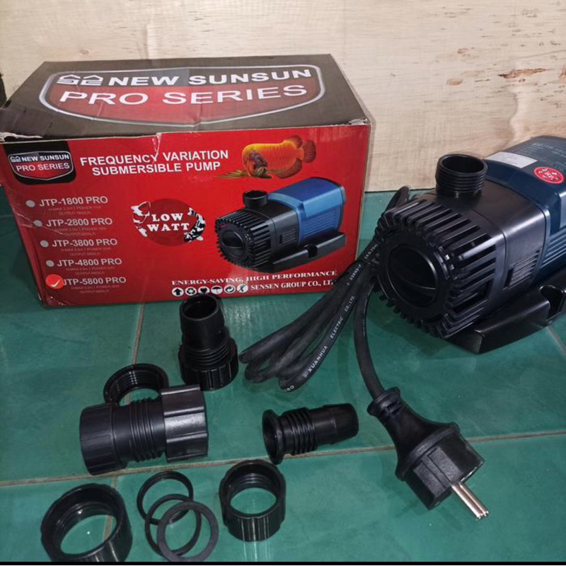 Pompa Air Kolam Ikan SUNSUN JTP-5800 PRO SERIES