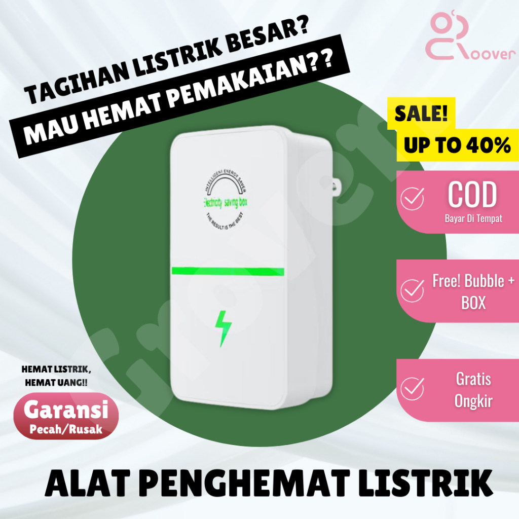 Alat Penghemat Listrik Hemat Daya Kwh 80 90 Persen Listrik Rumah Tangga Kantor AC TV Kulkas Mesin Cu