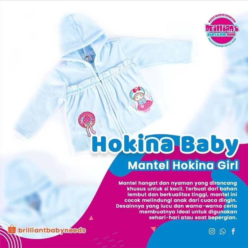 Mantel hokina baby girl baju bayi jaket bayi kado bayi baru lahir