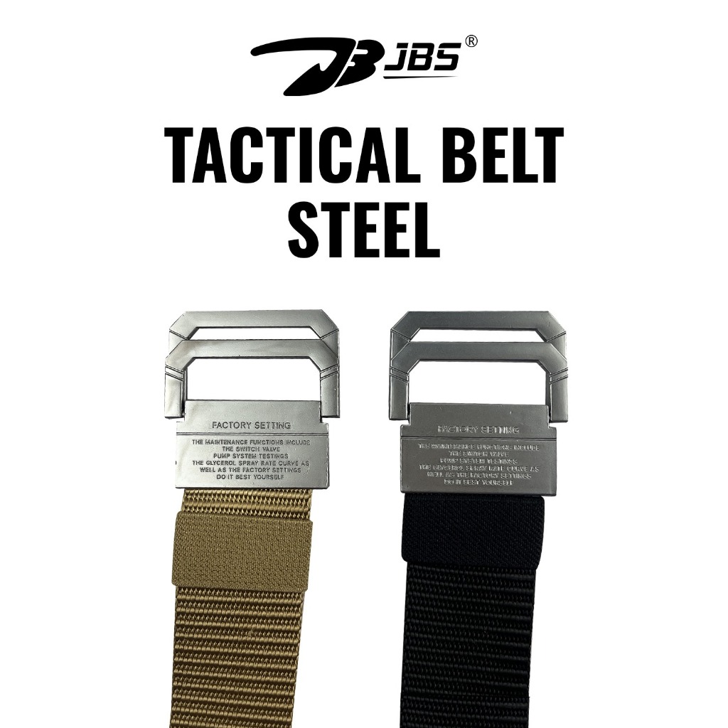 Sabuk Tactical 029 Kepala Besi Belt Outdoor Heavy Duty Kuat