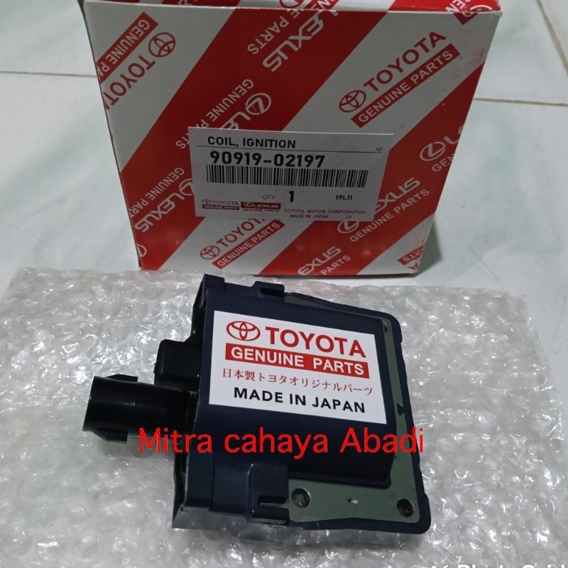 koil coil kuil pengapian Busi toyota kijang kapsul 7k efi lsx LGX 1.8 1.800cc 1800cc JAPAN