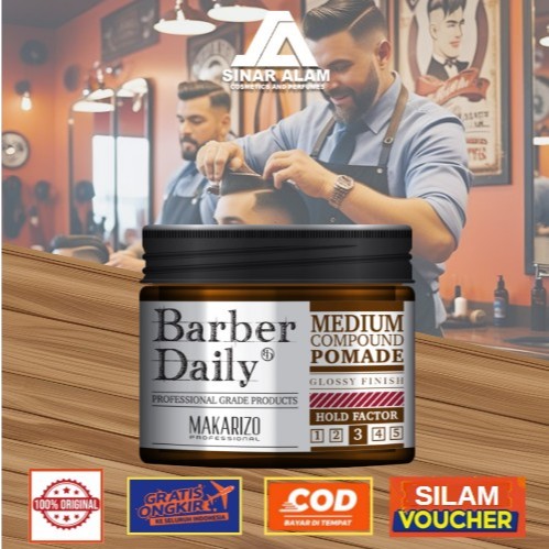 Barber Daily Medium Compound Pomade 120gr