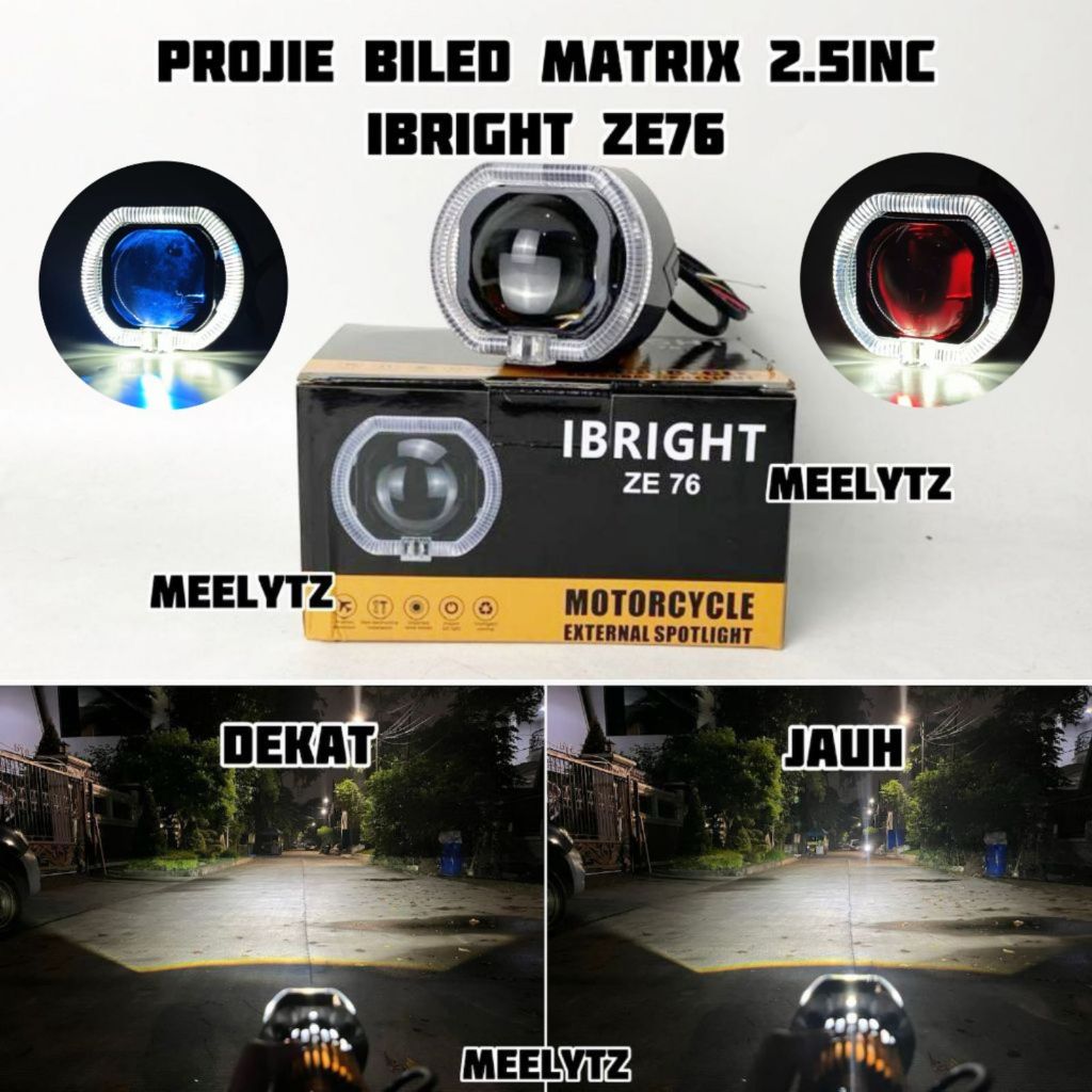 IBRIGHT ZE 76 - Projie Biled Matrix 2.5inc