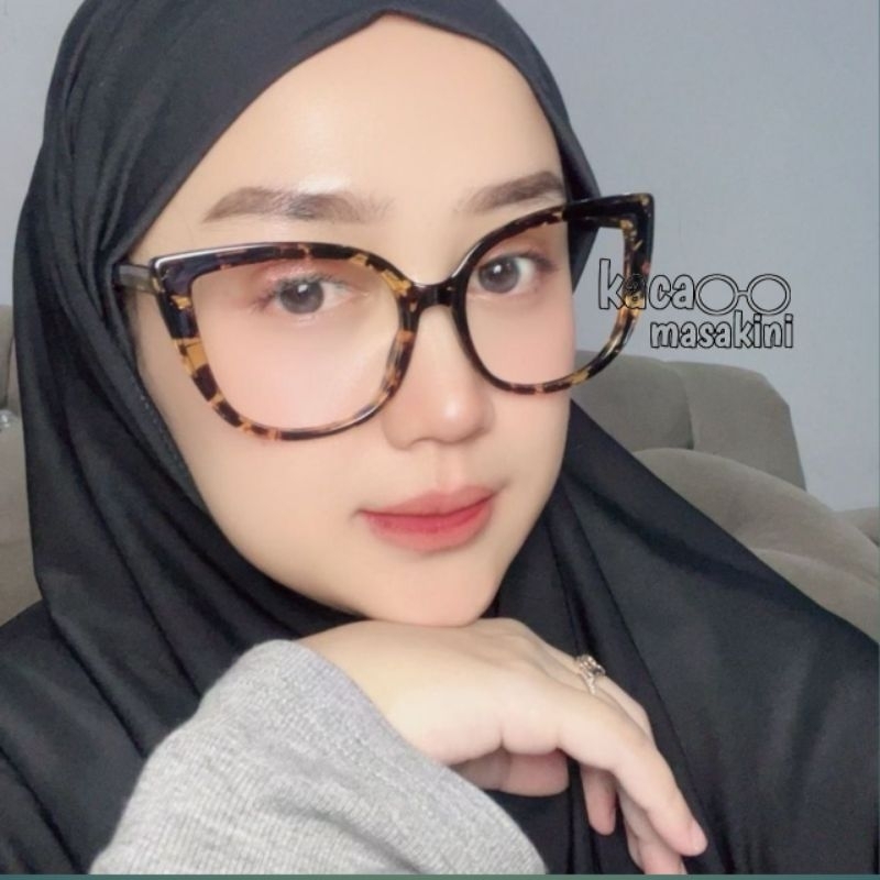 KACAMATA (BEBEB)MINUS KACAMATA WANITA FRAME( MUKA LEBAR) KACAMATA WANITA FRAME LENSA PHOTOCROMIC FRA