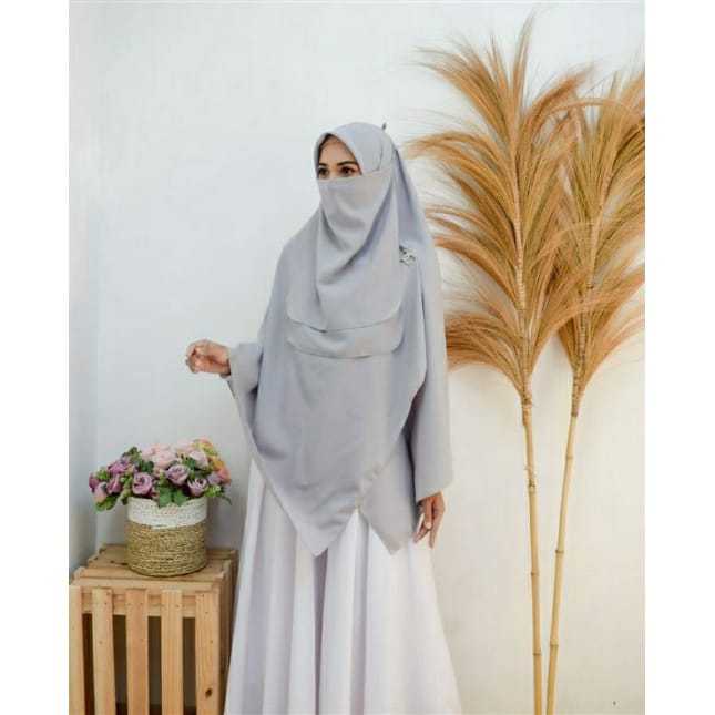 ALSA HIJAB SEGI EMPAT 145X145 + CADAR CERUTY BABYDOLL PREMIUM