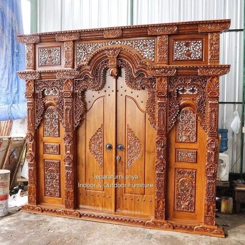Pintu Gebyok Ukir Jati Jepara I Pintu Ukir Jati Jepara