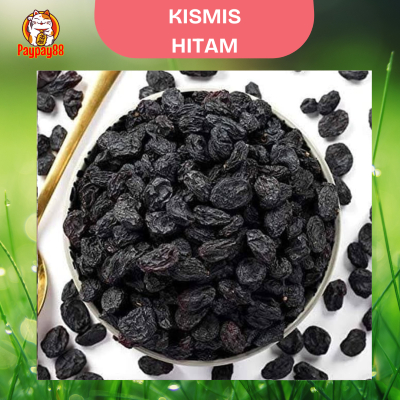 

KISMIS HITAM / BLACK SEEDLESS RAISINS / DRIED BLACKCURRANT 50 - 250 GRAM