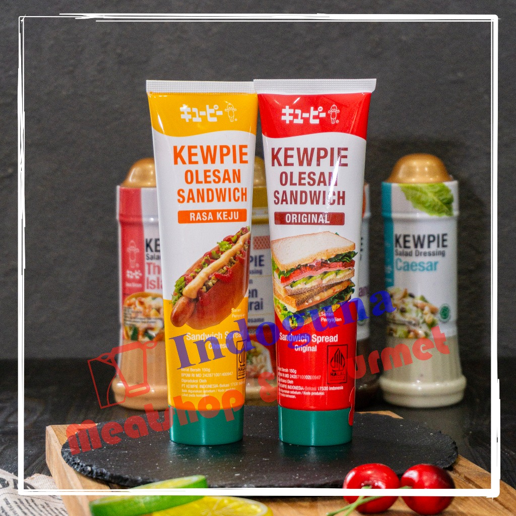 

Kewpie Olesan Sandwich Spread Original dan Cheese 150gr