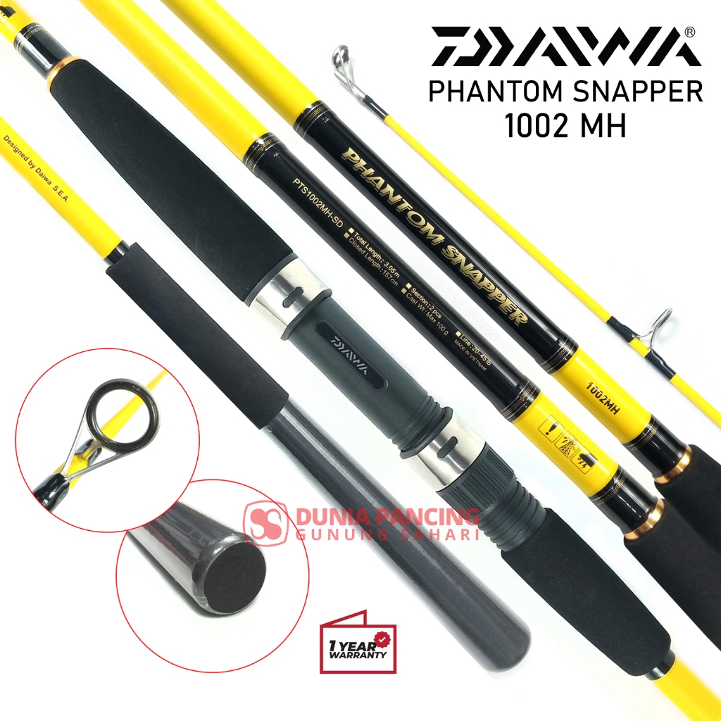 Joran Spinning Daiwa Phantom Snapper PTS 22 702MH | 802MH | 902MH | 1002MH | JORAN SURF | CASTING