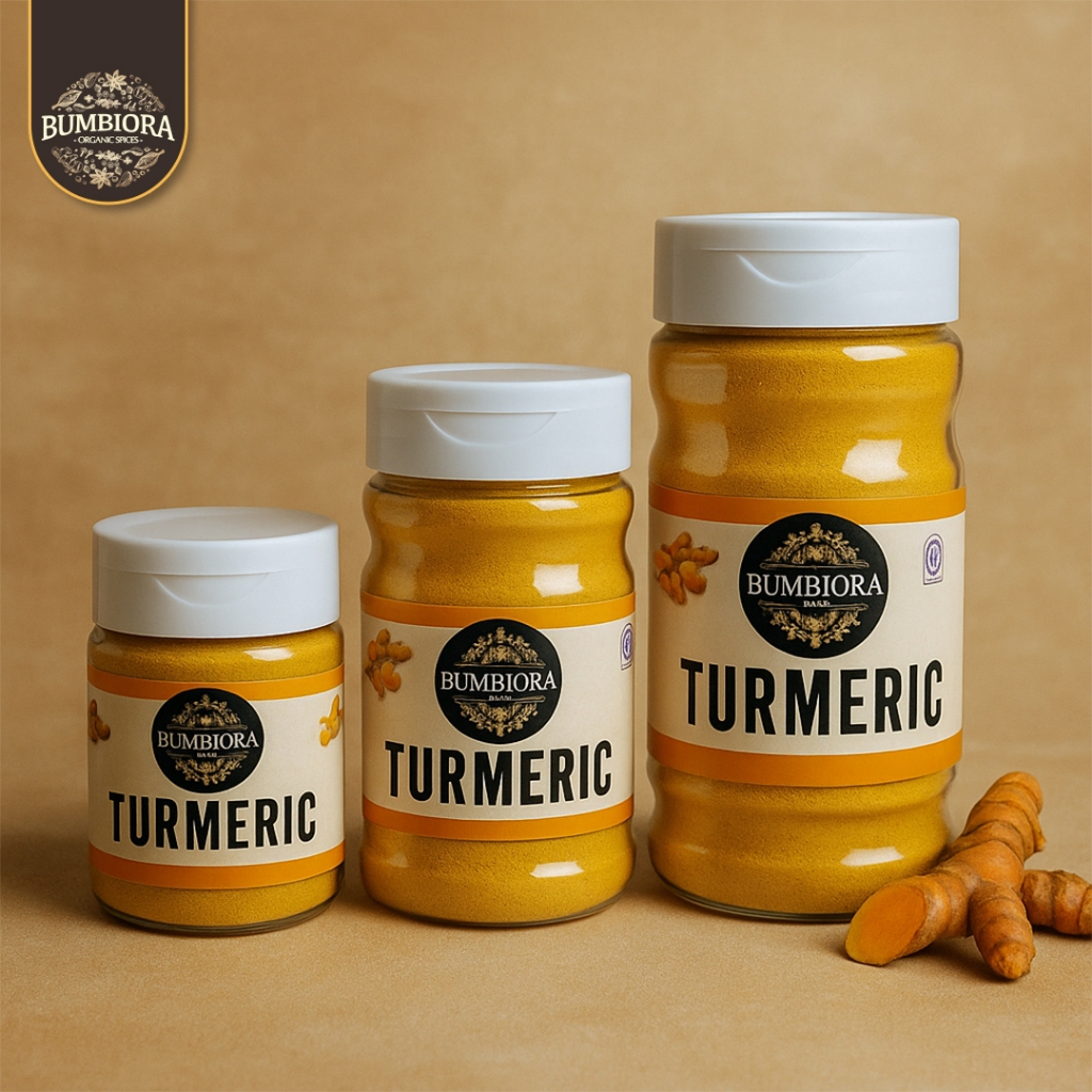 

Bumbiora - Kunyit Bubuk Murni | Turmeric Powder Premium - 50gr 30gr 20gr