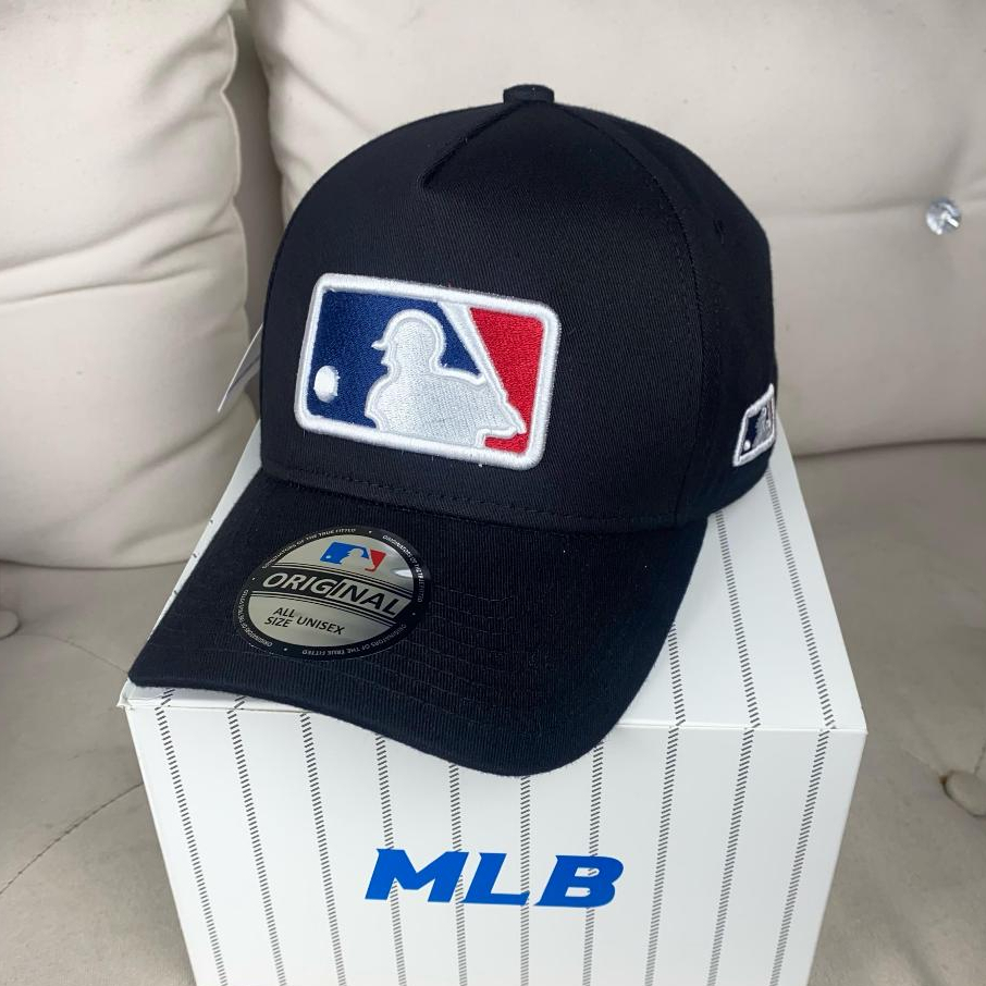 ZACKLABEL - Topi Semi Original Logo MLB Bordir - Full Tag MLB - cod