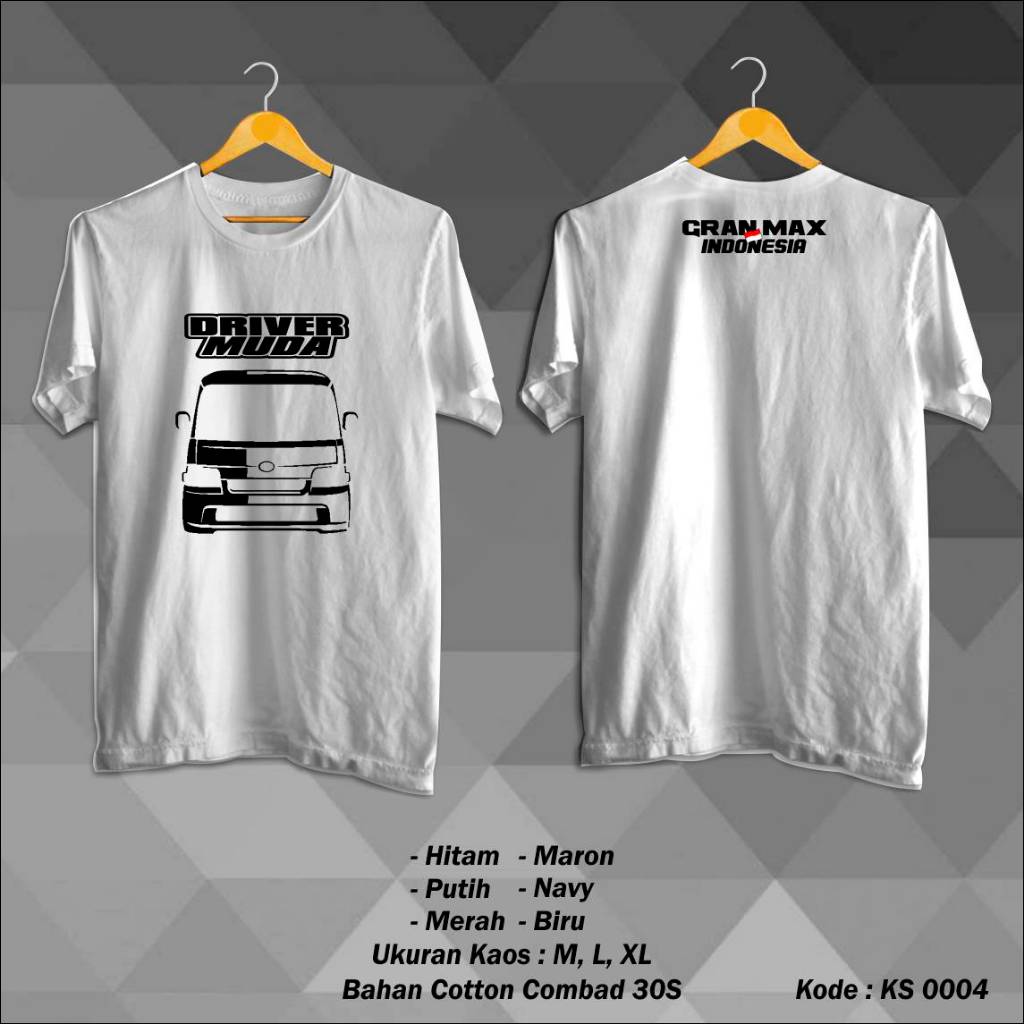 Kaos Distro Grand Max Driver Muda | Tshirt Best Seller | Desain Tema Grand max