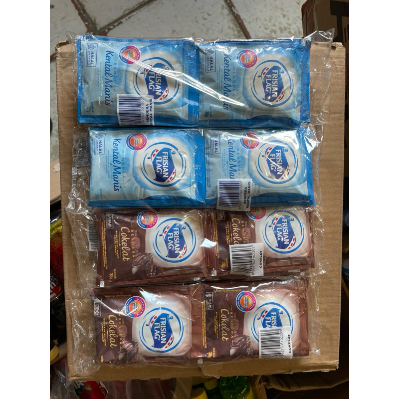 

Frisian Flavour Kental Manis 1 pak isi 6 saset
