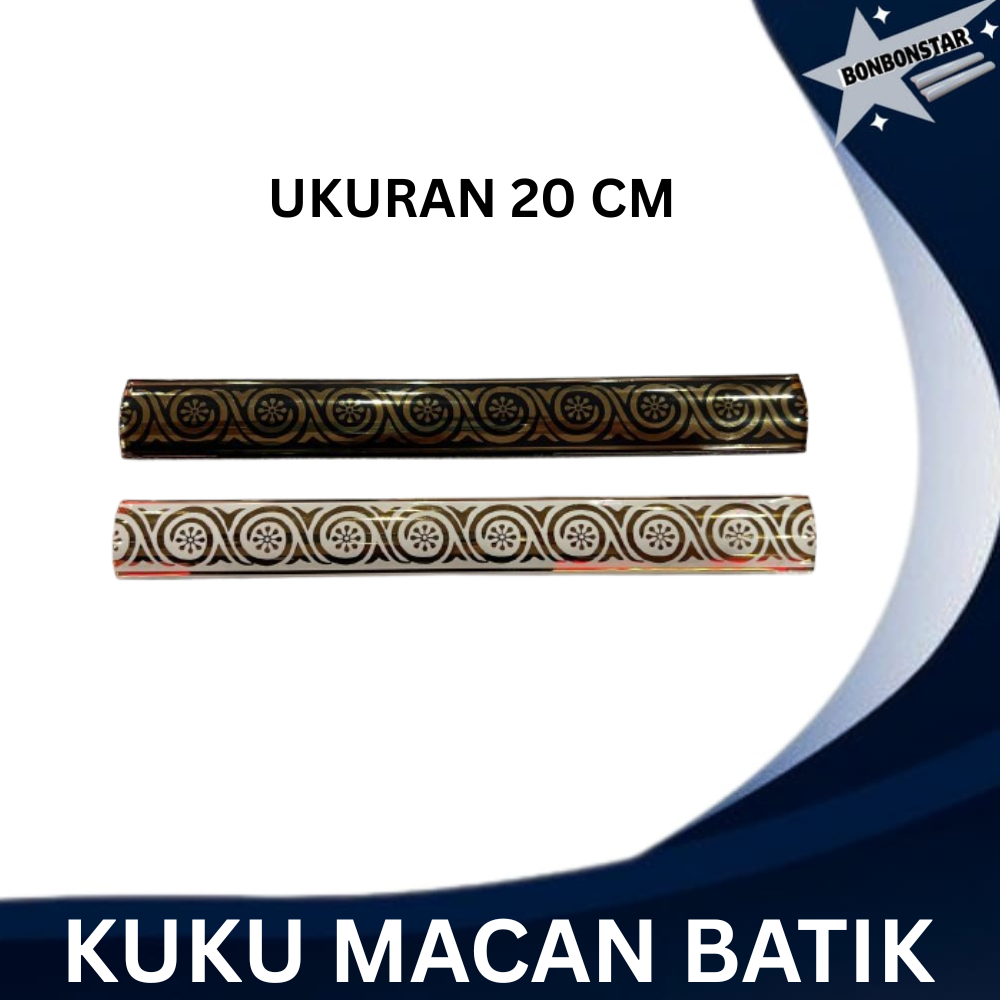 Kuku Macan 20Cm || Kuku Macan Motif Batik Terbaru
