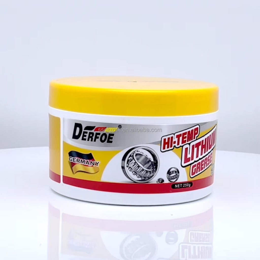 DERFOE – HI-TEMP LITHIUM GREASE 1PCS/3PCS 250G KUNING PELUMAS BEARING TAHAN PANAS & TEKANAN