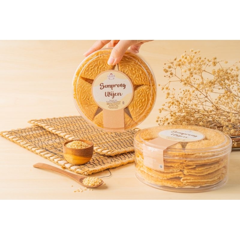 

Loves Semprong Wijen kue kering Camilan Kekinian 100% Homemade