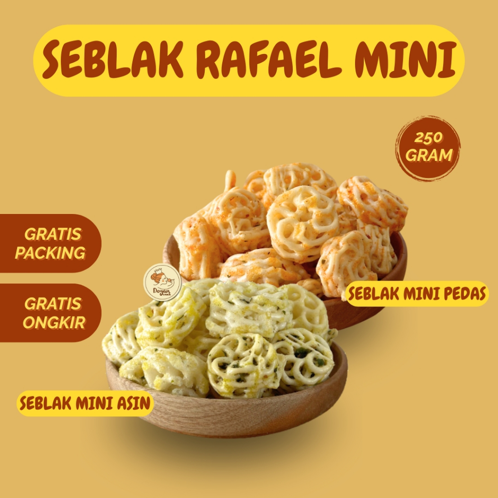 

KRUPUK SEBLAK MINI PEDAS/ ASIN 250GR