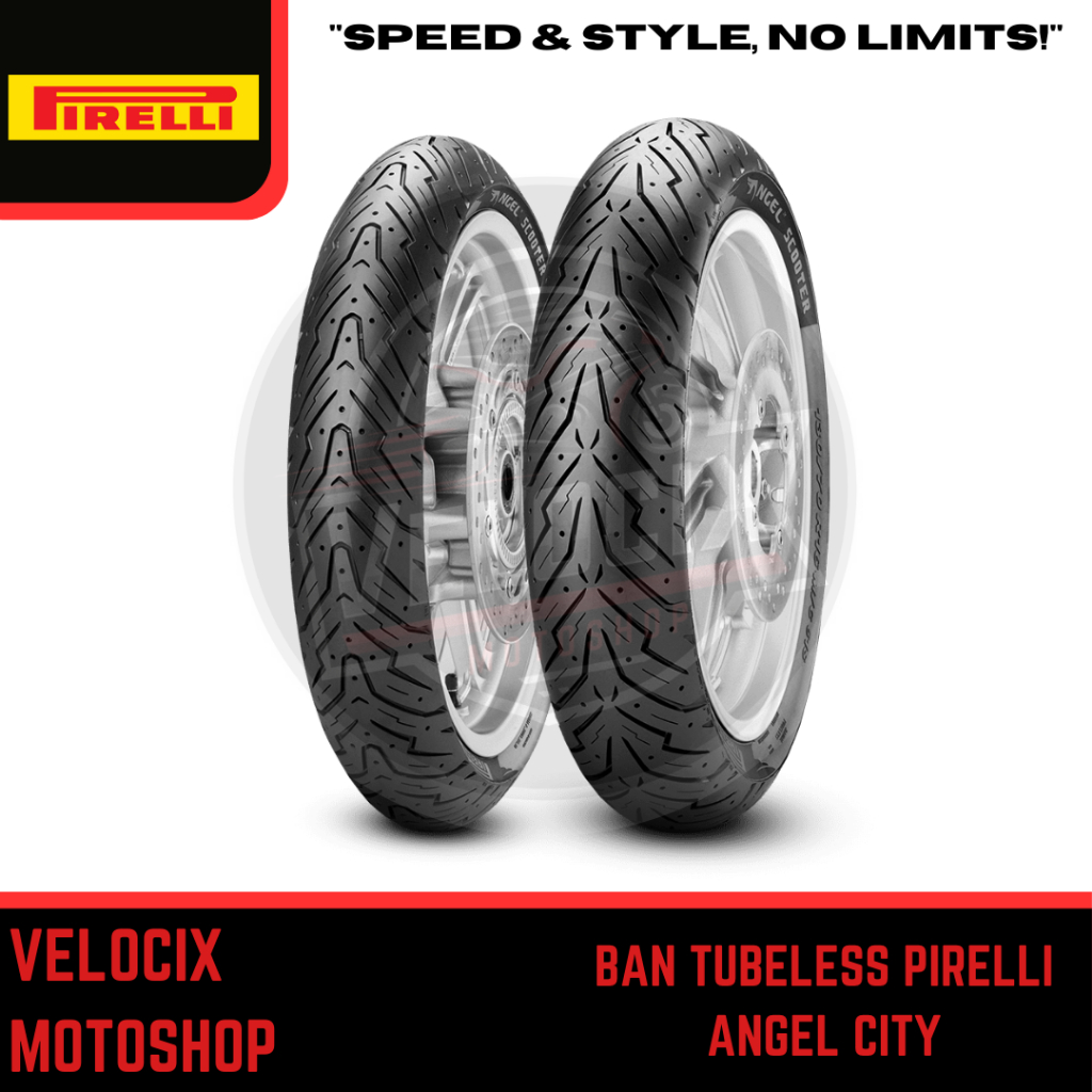 BAN TUBELESS PIRELLI ANGEL CITY - ALL VARIANT