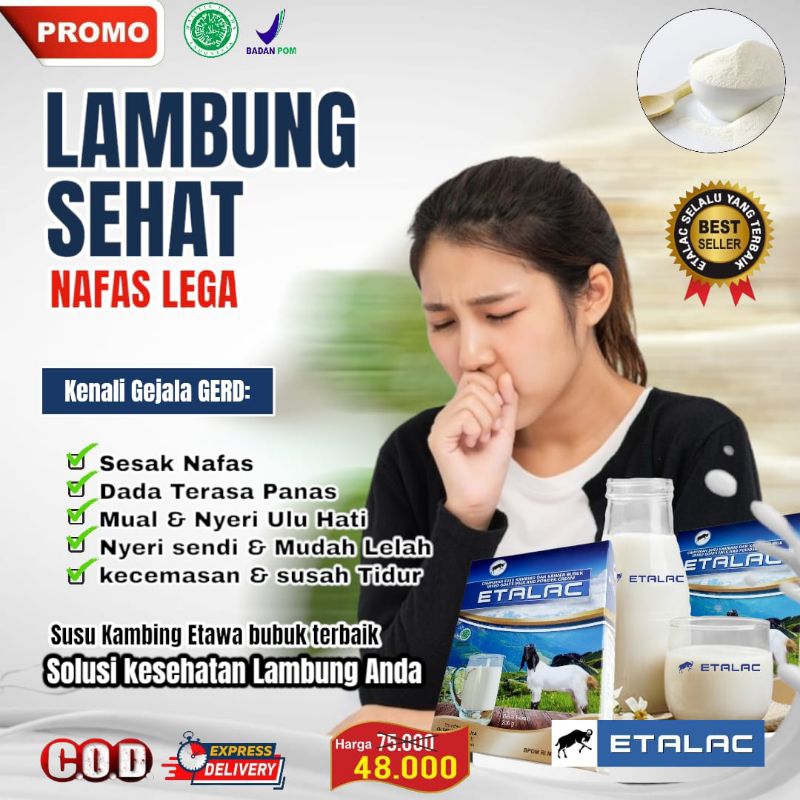

ETALAC (Paket 3 Box) - Susu Bubuk Kambing Etawa Murni Tanpa Campuran Gula Original