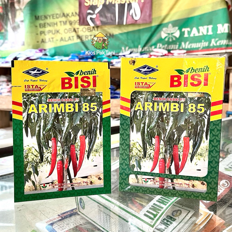 Benih Cabe Besar Arimbi 85 10gr Cap Kapal Terbang