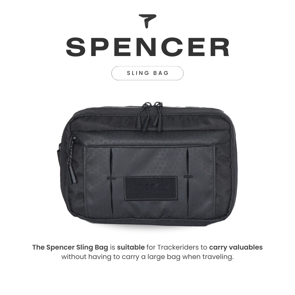 Tas Selempang Pria Travel Pouch Tracker Spencer